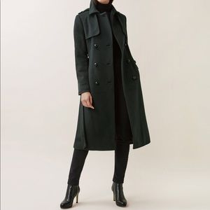 HOBBS wool rich trench coat